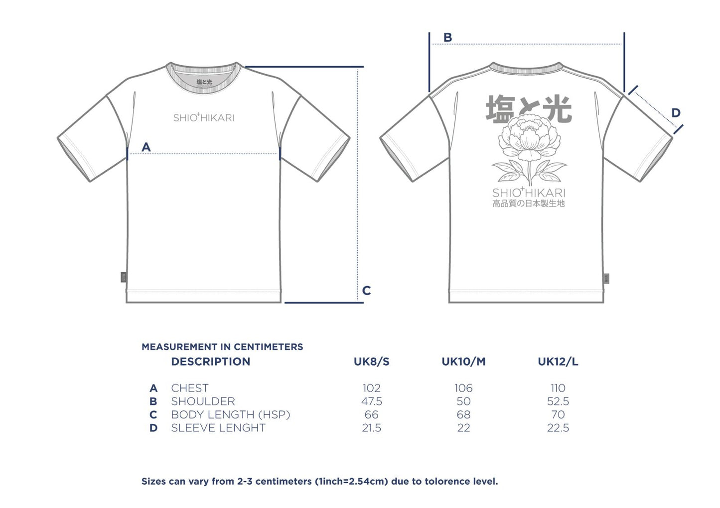 Blooming Honour Female Oversized Crewneck Tee - Peony Blush